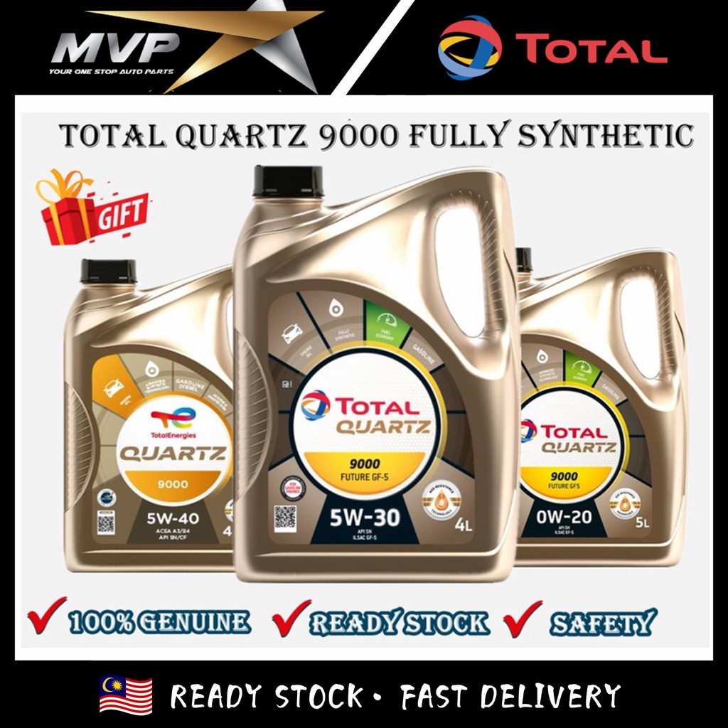 TOTAL Quartz Ineo ECS 5w30 Fully Synthetic Engine Oil 5 Litre