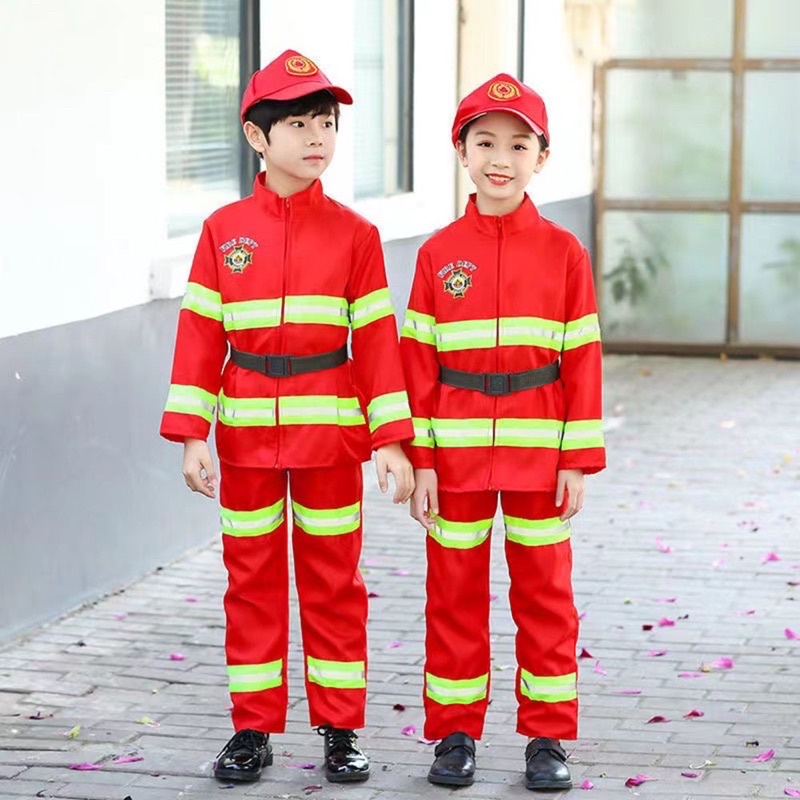 Firefighter costume child hotsell