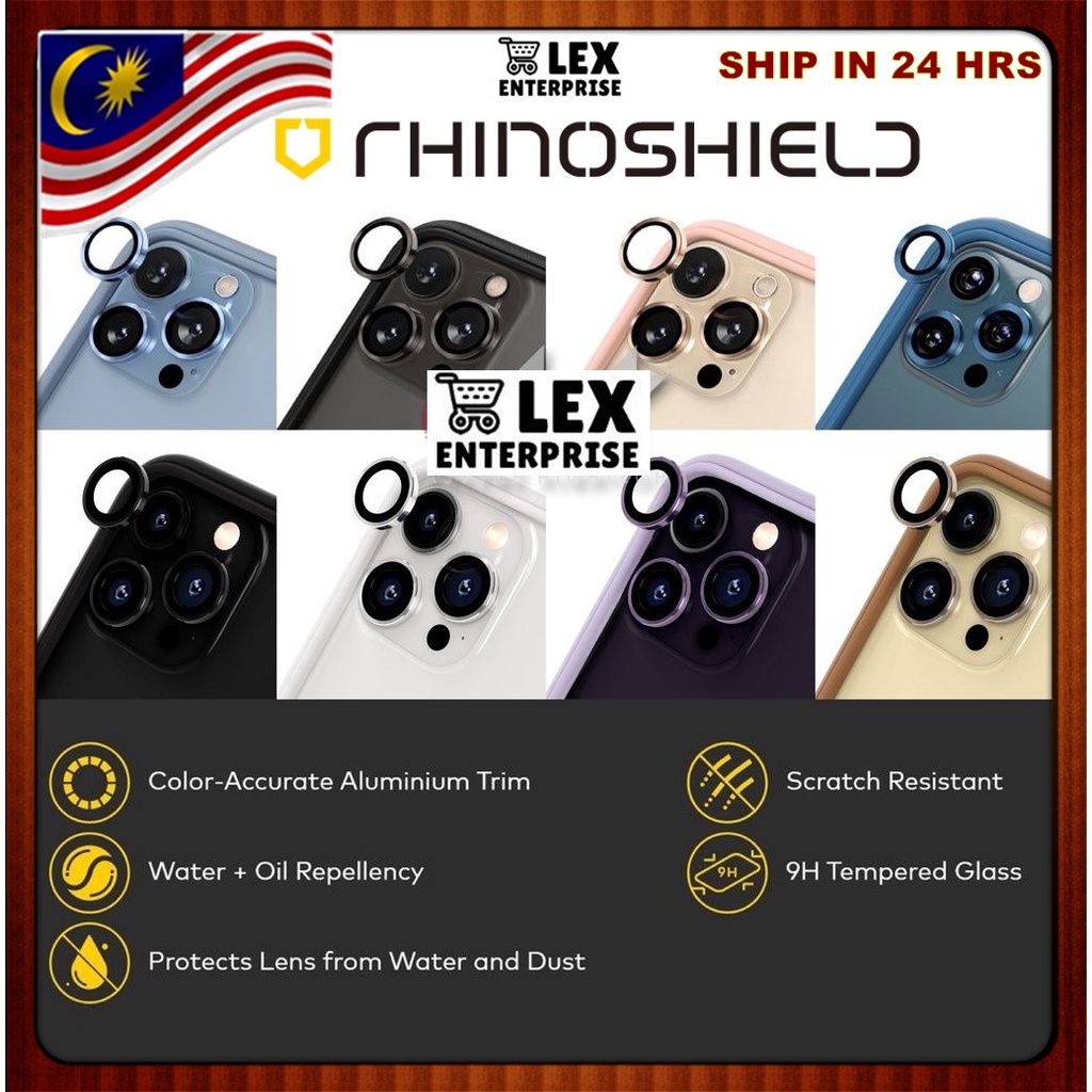 ORIGINAL RhinoShield Lens For iPhone 14 Pro | iPhone 14 Pro Max 9H ...