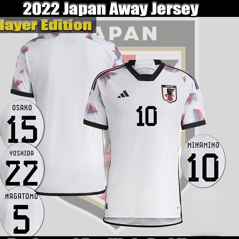 Japan Away Jersey 2022 World Cup Player's Jersey Men's Soccer Shirt