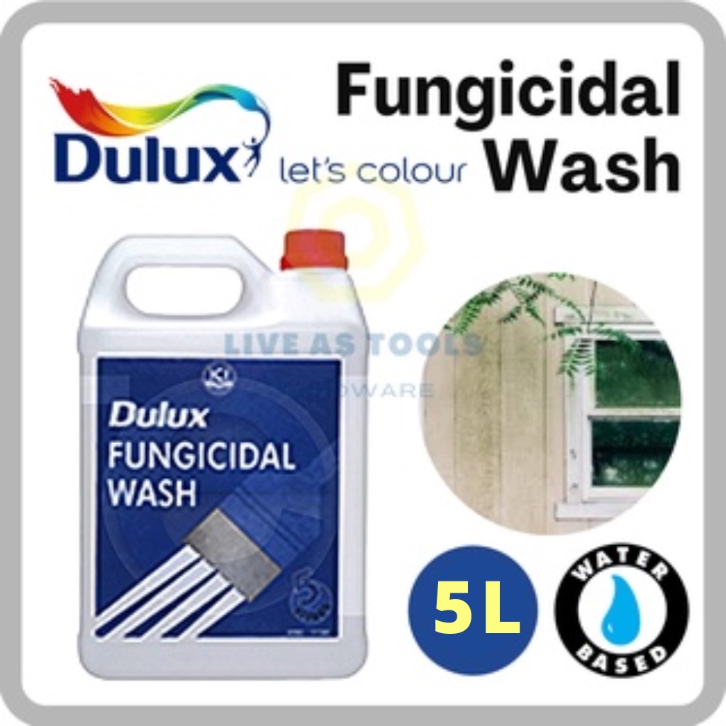 [Dulux] 5 Liter Fungicidal Wash / Anti Fungus Wash for Interior