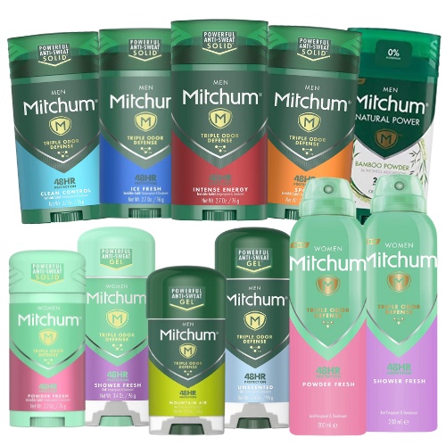 [ Iimono ] Mitchum Antiperspirant Deodorant Stick Shower Fresh 