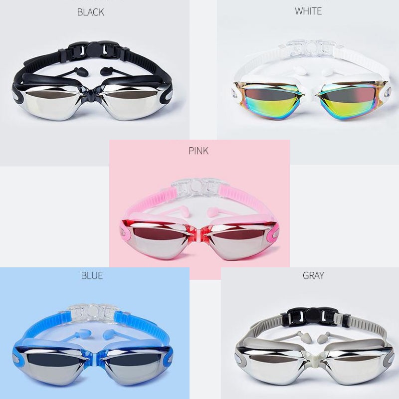 Myopia Swimming Goggles Waterproof AntiFog arena Prescription swim