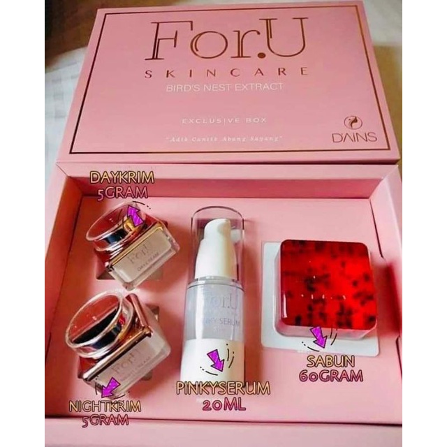 FOR U SKINCARE (BIRD NEST EXTRACT) ORIGINAL Shopee Malaysia