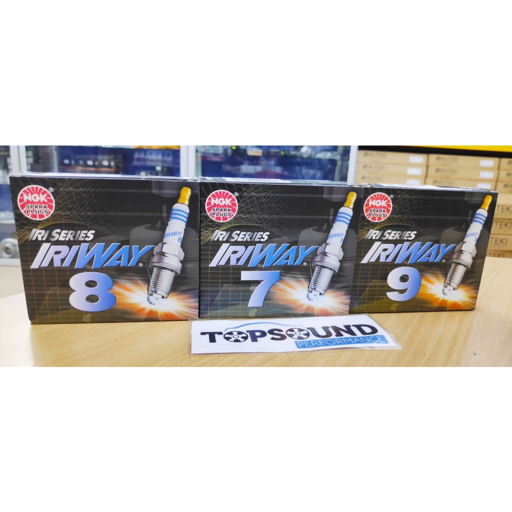 NGK IRIWAY SERIES SPARK PLUGS BKR7 / BKR8 / BKR9 FOR BSERIES / VTEC / WIRA GSR TURBO Shopee