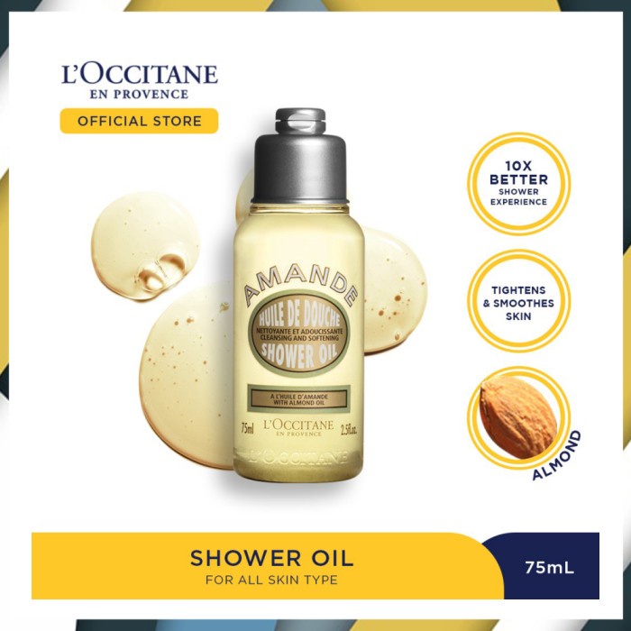 L'occitane Almond Shower Oil 35ml (Expired on May 2022) Shopee Malaysia