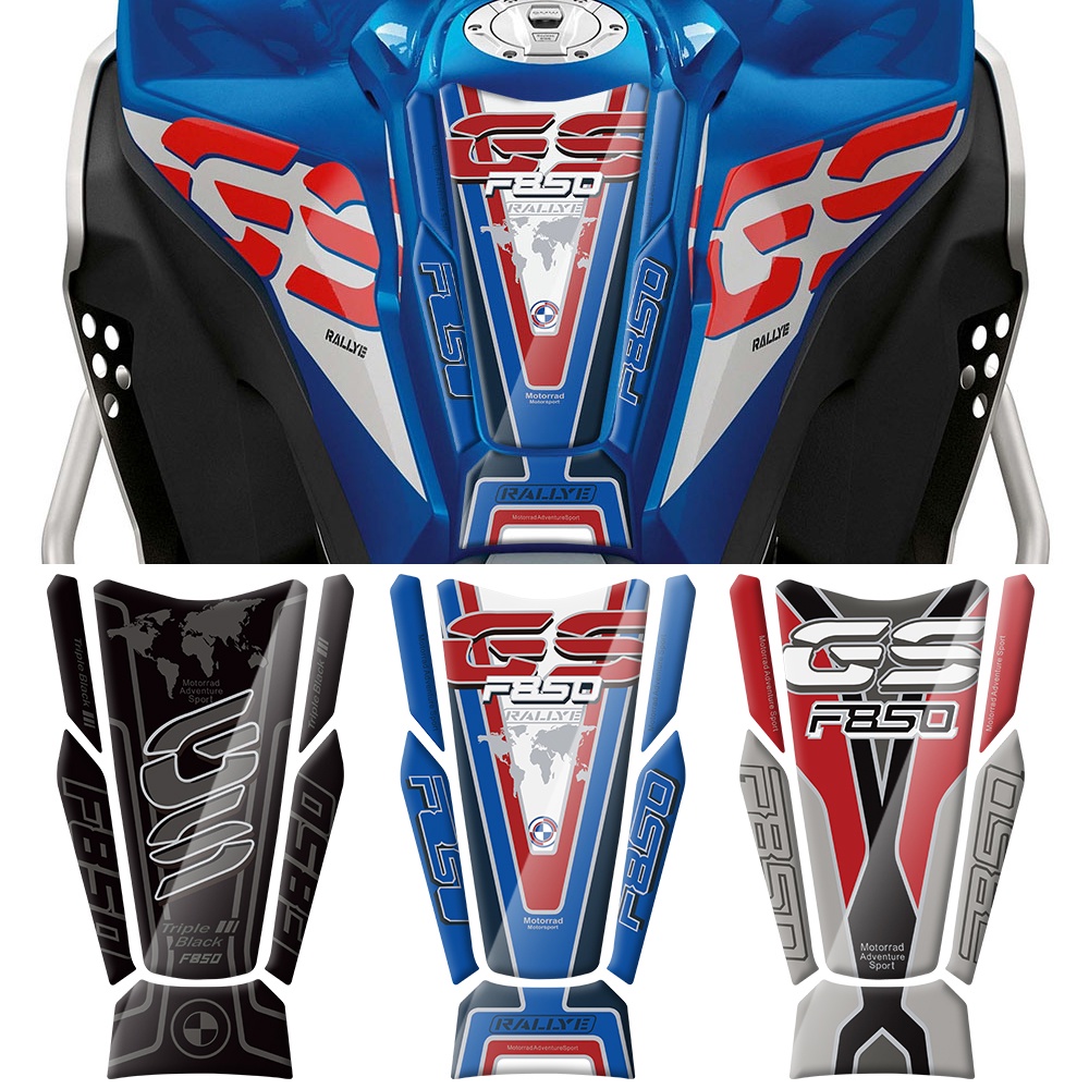 3D Sticker Decal Emblem Protection Tank Pad Cas Cap Fit BMW F850 GS F
