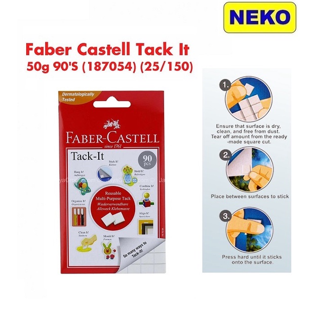 Faber Castell Glue Tack G Pcs Shopee Malaysia