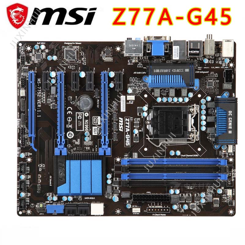 MSI ZH77A-G43 / ZH77A-G41 Z77A-G45 /GD55 motherboard MSI Z77A -GD65 ...