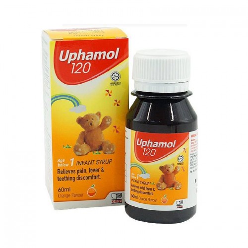 Uphamol Suspension 120mg/5ml Orange Flavour (60ml) | Shopee Malaysia
