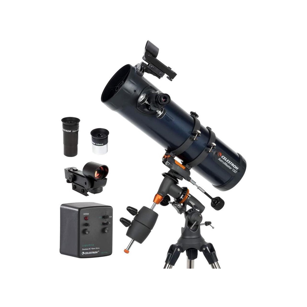 Celestron Astromaster 130EQ MD (Free Motor Drive) Telescope. Day And