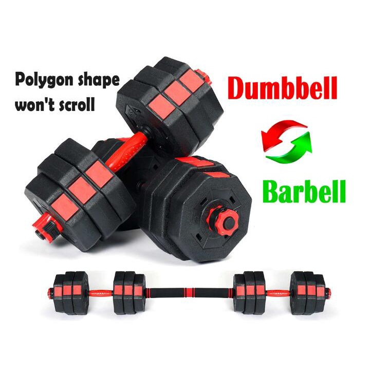 Dumbbell & Barbell 20KG / 30KG Dumbbell Set & Adjustable Barbell