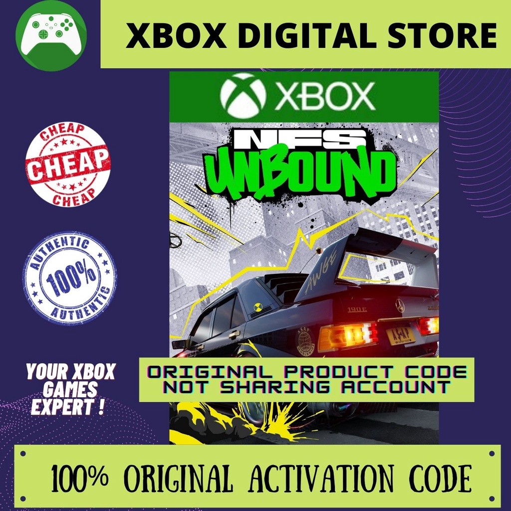 Need for Speed Unbound XBOX SERIES / XBOX ONE (DIGITAL) (XBOX DIGITAL