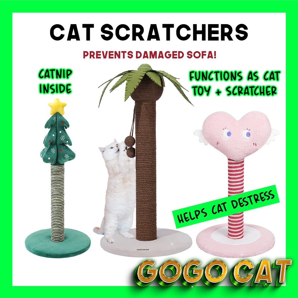 Cat Scratcher Cat Pole Scratcher Sisal Post Zeze Tall Sisal Cat