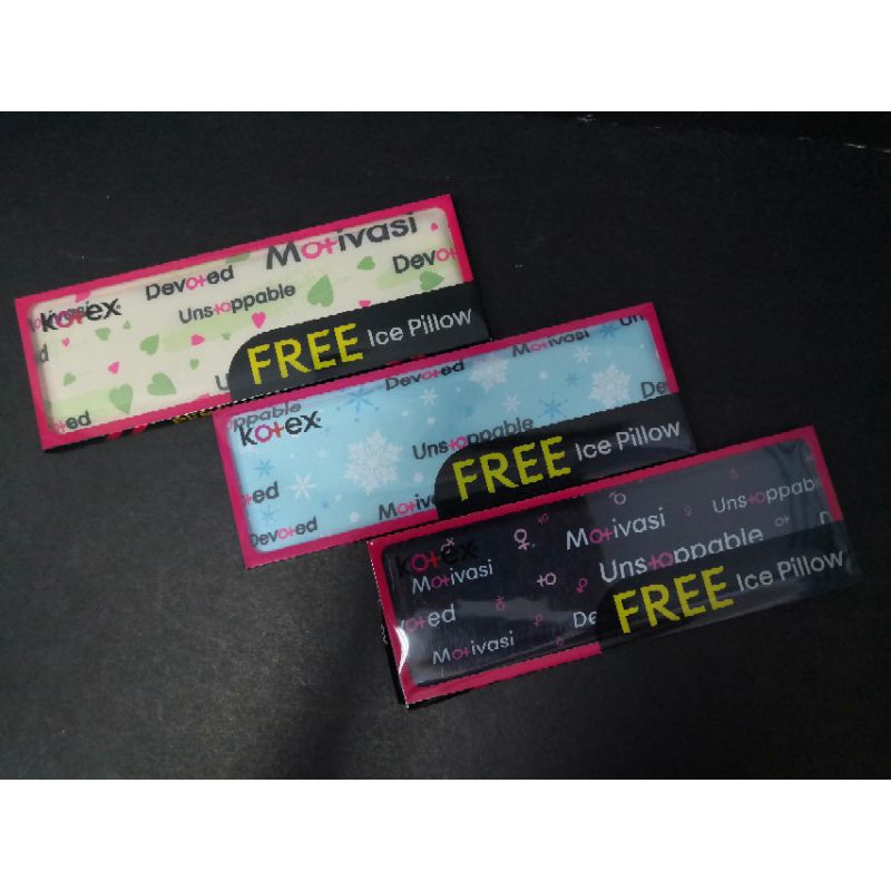 Kotex Ice Pillow (Black/Green/Blue) Shopee Malaysia