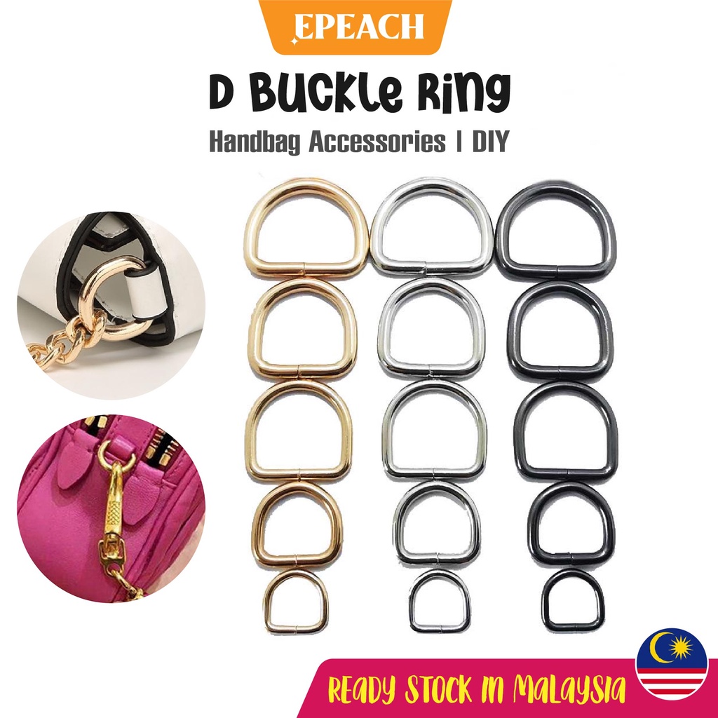 D ring store for purse