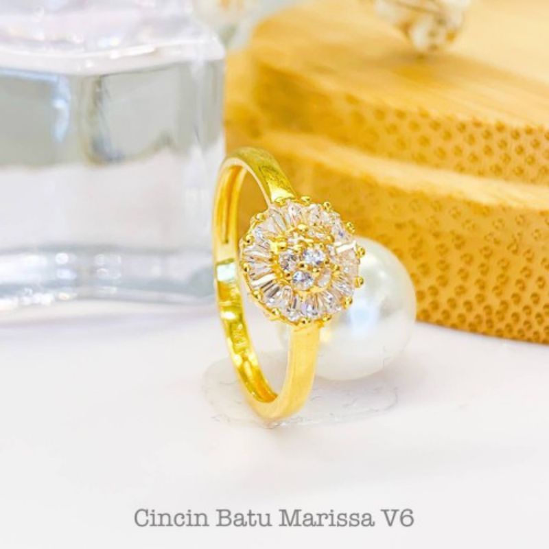 Cincin Emas Bunga Matahari Minimalist Gold Ring 916/22k | Shopee Malaysia