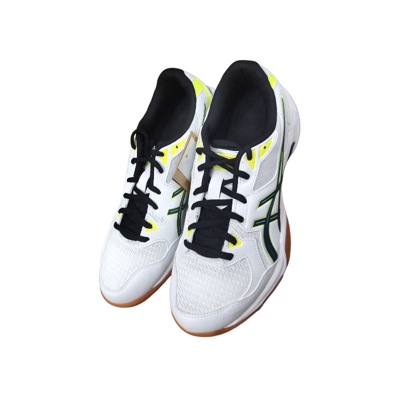 Asics Gel Rocket 10(White) or Gel Rocket 11(Black)Badminton Shoes ...