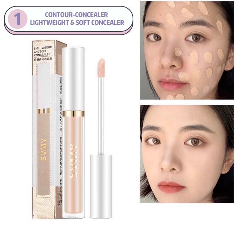 SVMY 1062 CONTOUR-CONCEALER LIGHTWEIGHT & SOFT CONCEALER | Shopee Malaysia