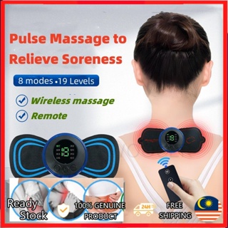 Electric Cervical Pulse Neck Massager Muscle Relax Massage Magnetic US STOCK