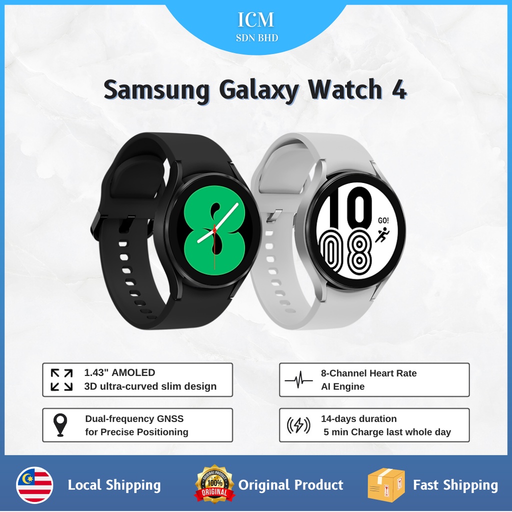 SAMSUNG Galaxy Watch 4 Original Samsung Warranty smartwatch R860 (40mm ...