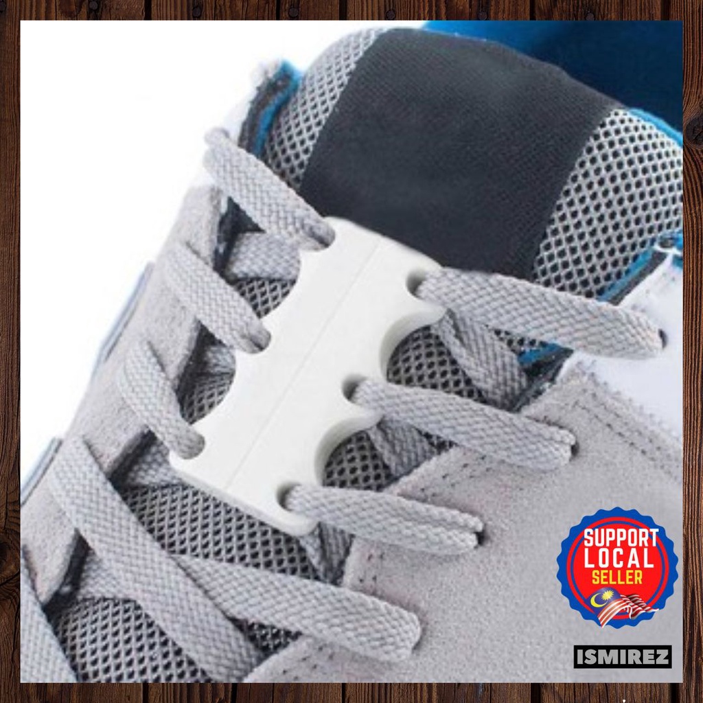 Ismirez Shoe Lace Buckles No Tie Shoelaces Sneaker Shoes