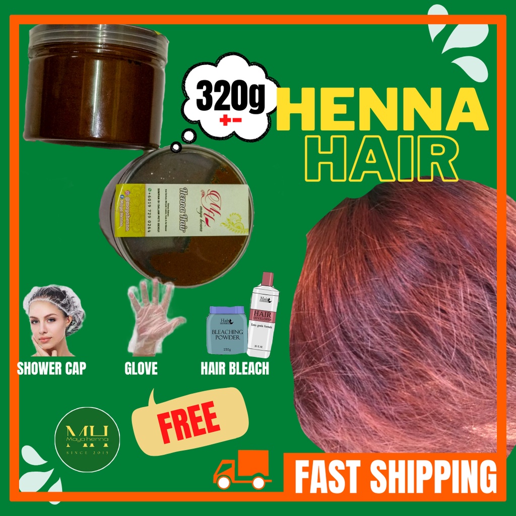 INAI RAMBUT HALAL & SAH SOLAT WARNA CANTIK | Shopee Malaysia