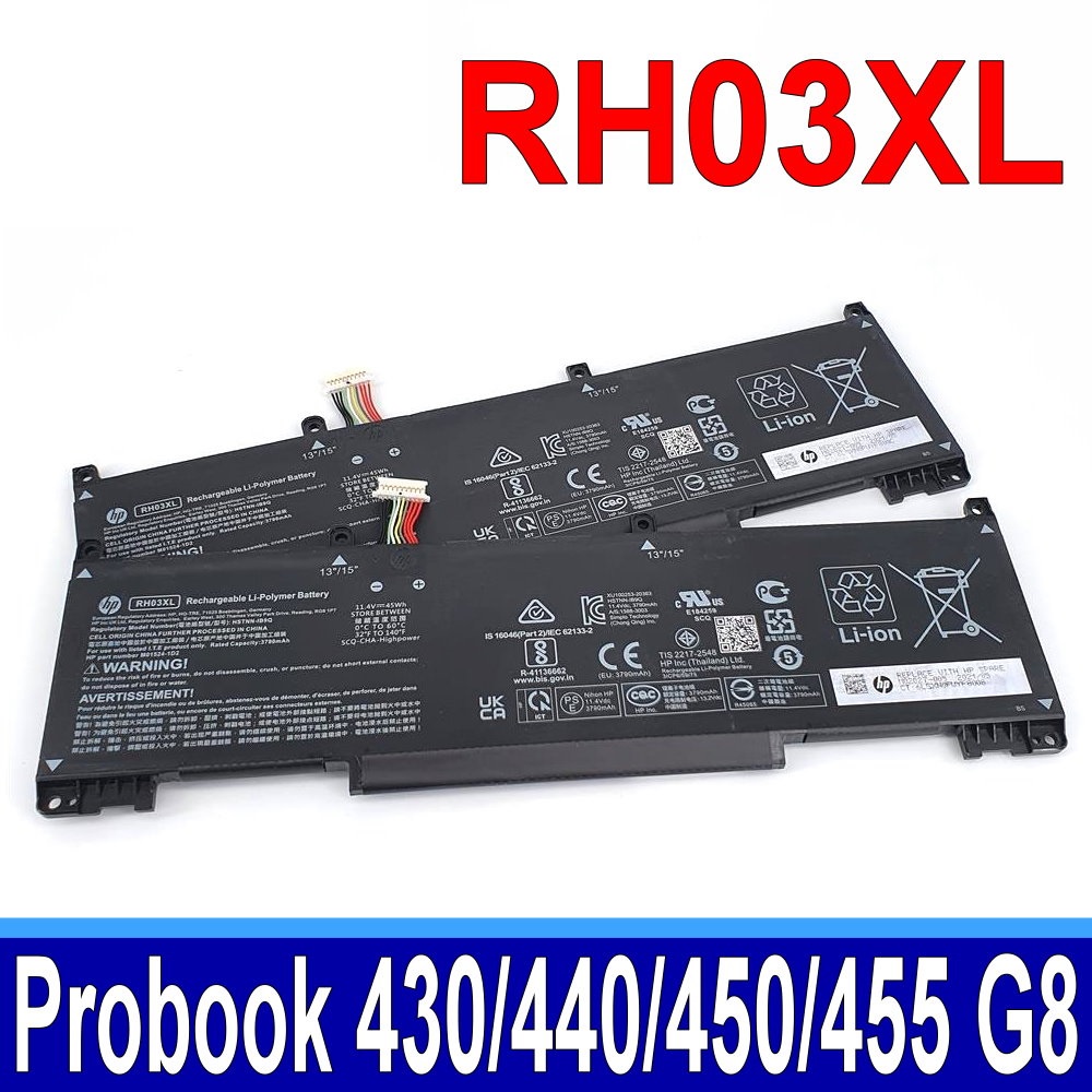 hp rh03xl battery