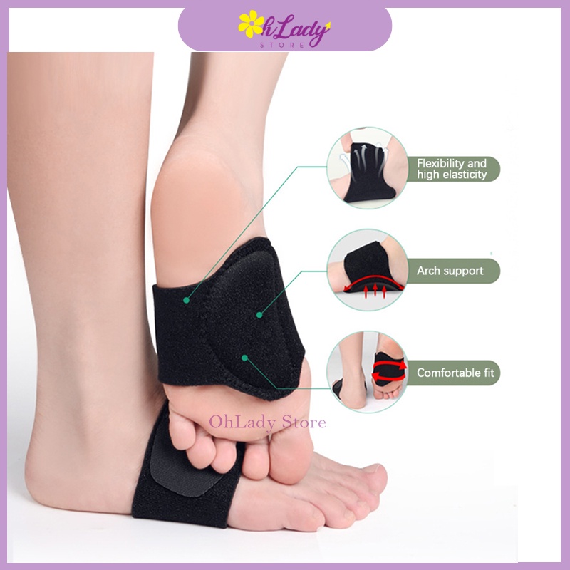 Arch Pad Support For Flat Foot Correction High Arch Cushioning Plantar