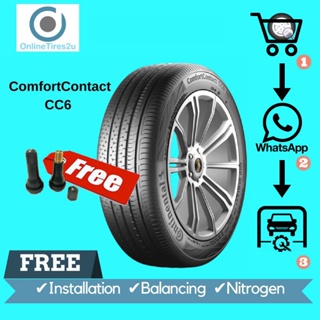 165/55R14 - Continental ComfortContact CC7 (With Installation