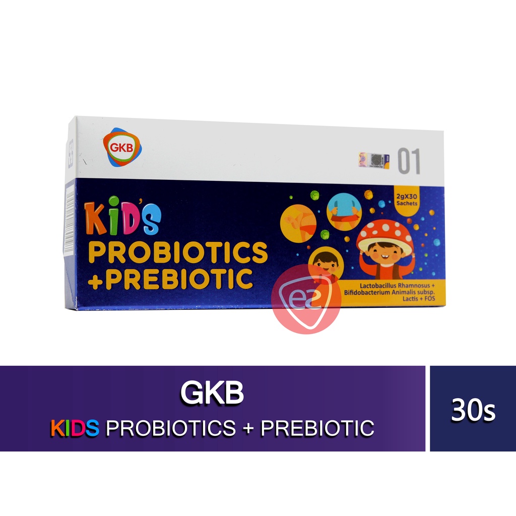 GKB KID'S PROBIOTICS + PREBIOTIC 2G SACHET 30S | Shopee Malaysia