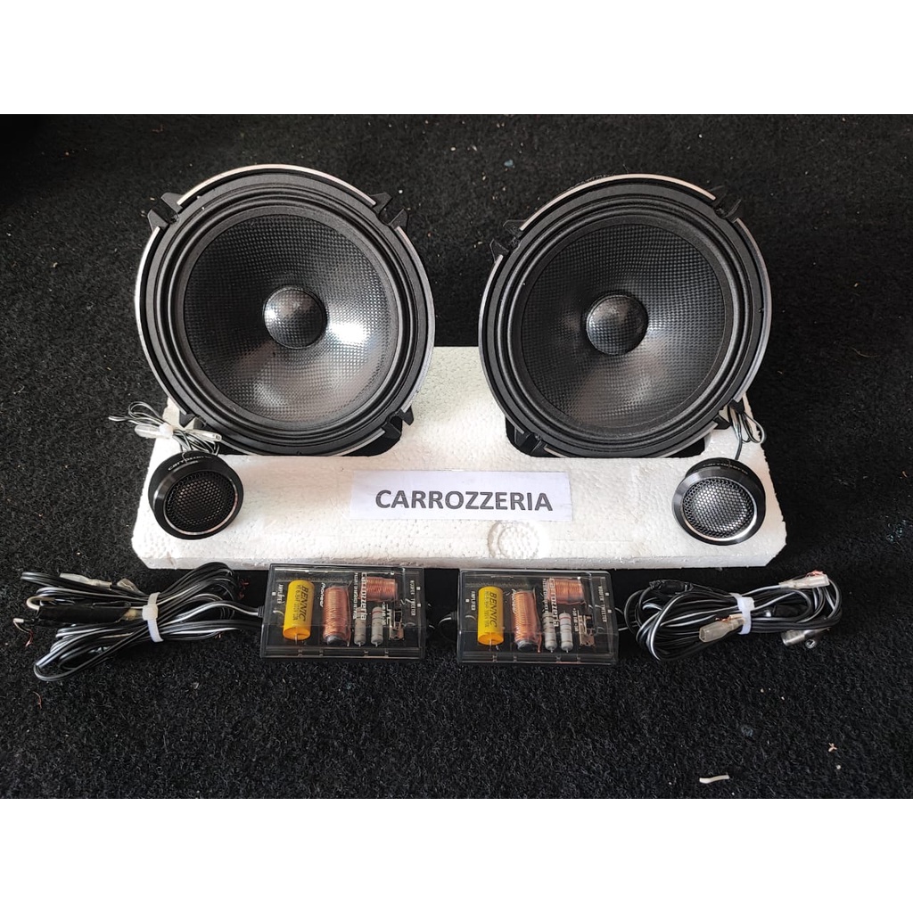 Pioneer Carrozzeria TS-C1720A Black Series Speaker Component Set