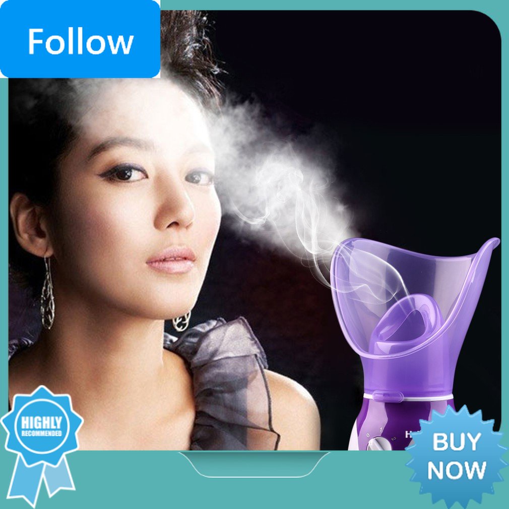 MBFacial Face Steamer Deep Cleanser Mist Steam Sprayer Spa Skin