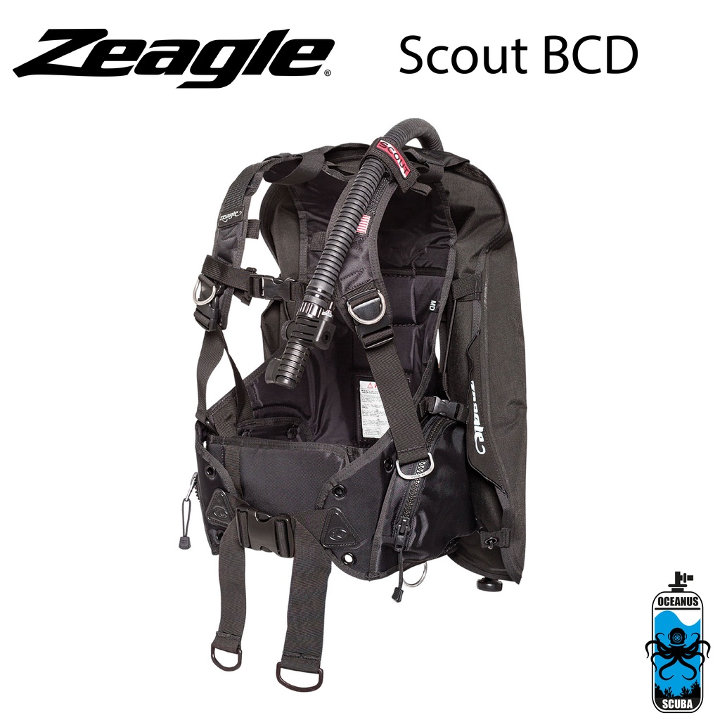 ZEAGLE Scout BCD, Scuba Diving BCD, Buoyancy Control Device | Shopee ...