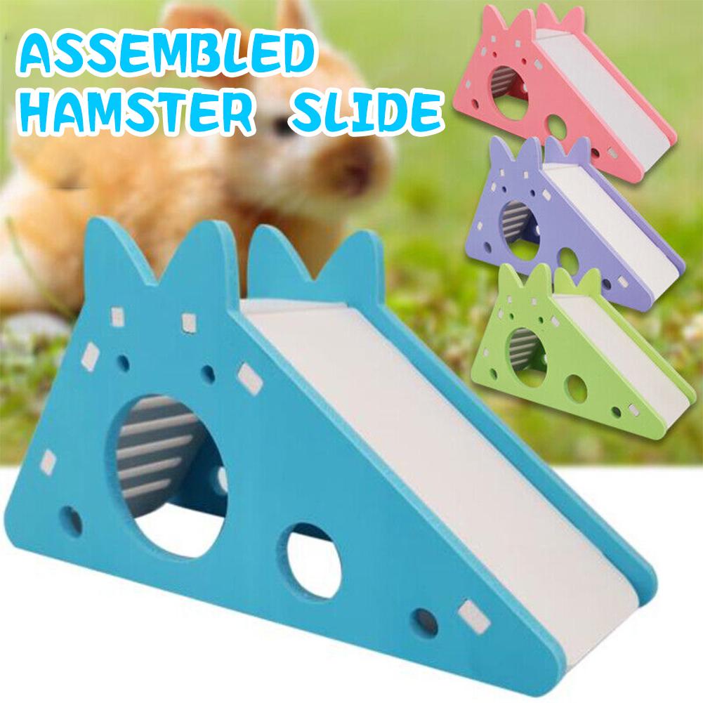 DIY Hamster Slide House PVC Pet Toy Hamster Hedgehog Nest Colour