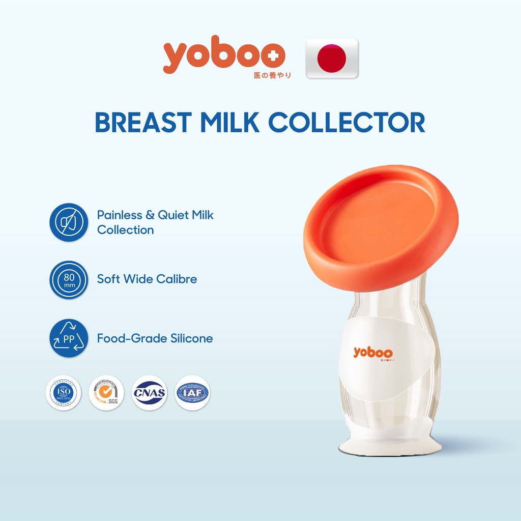 Yoboo Manual Breast Pump with Silicone Shield Dust Cap (90ml) YB0030