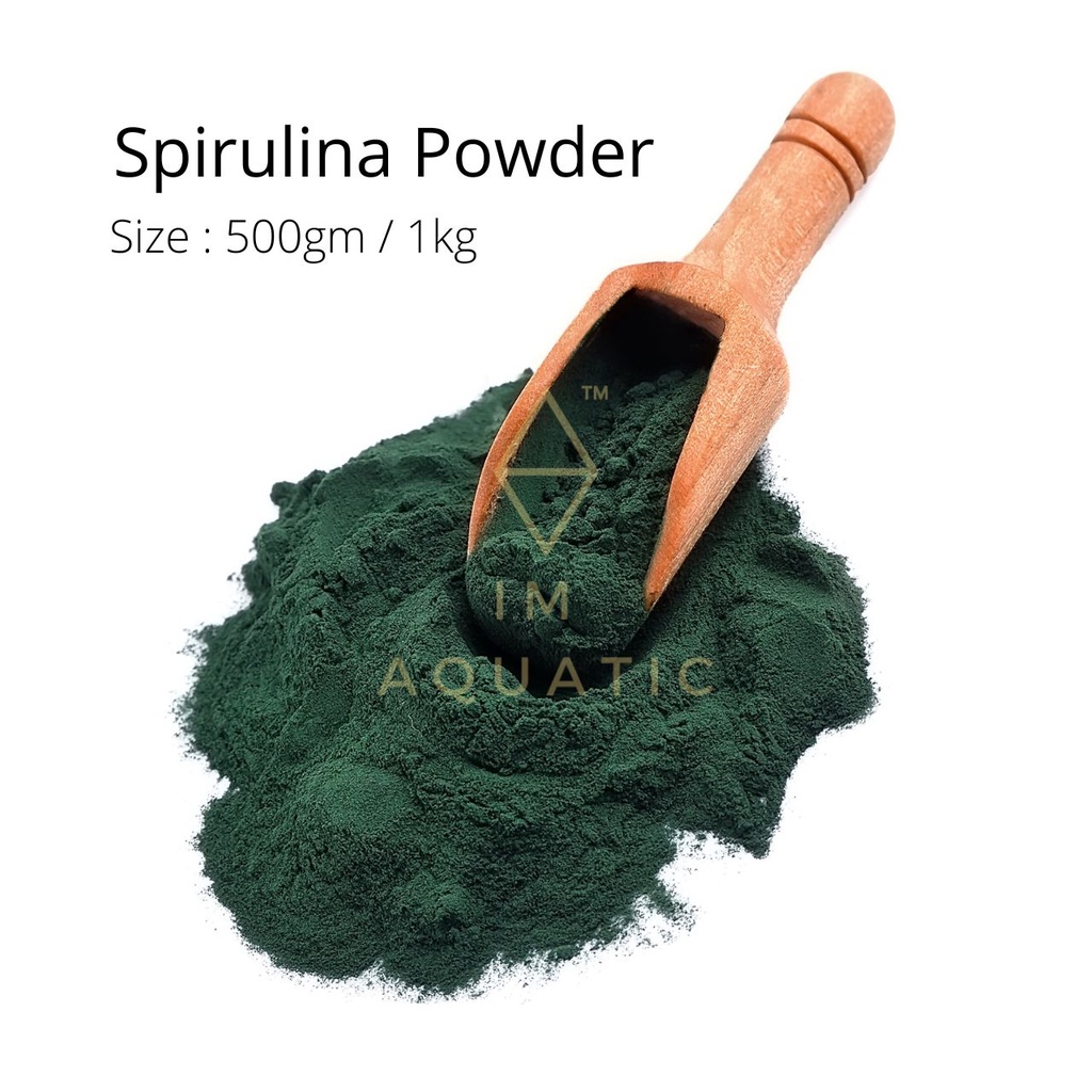 Spirulina powder premium grade 100 Natural food for aquarium fish