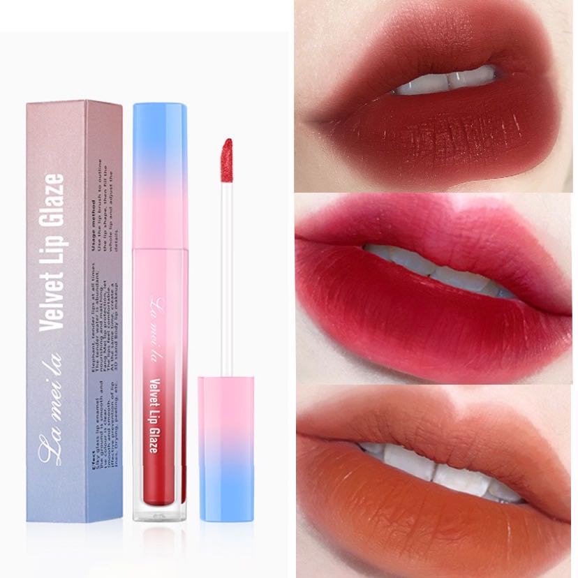 Matte Velvet Lipstick Lip Glaze Natural Waterproof Lip Tint