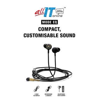 Marshall Mode EQ Wired In-Ear Headphone Black & Brass