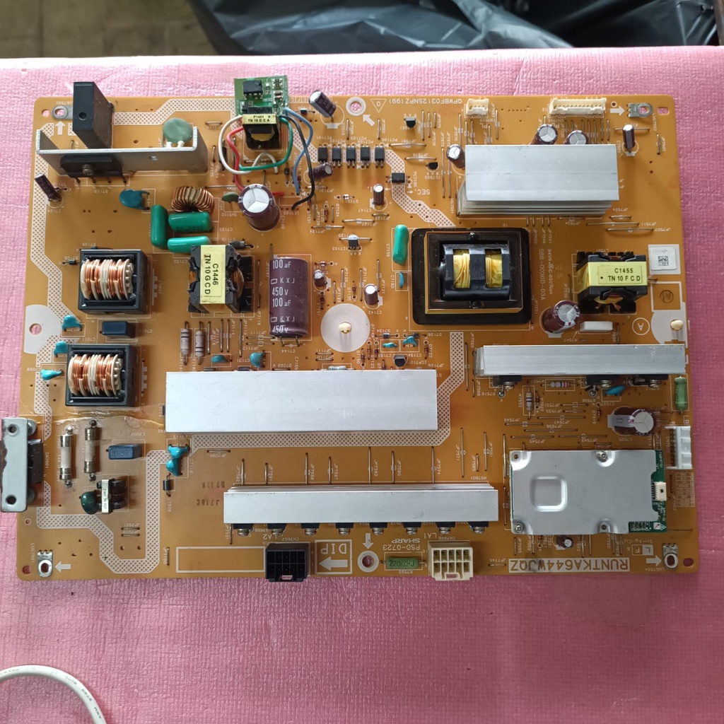 🔥USED🔥 ORIGINAL SHARP LC-40LE700M POWER BOARD ONLY RUNTKA644WJQZ MAIN ...