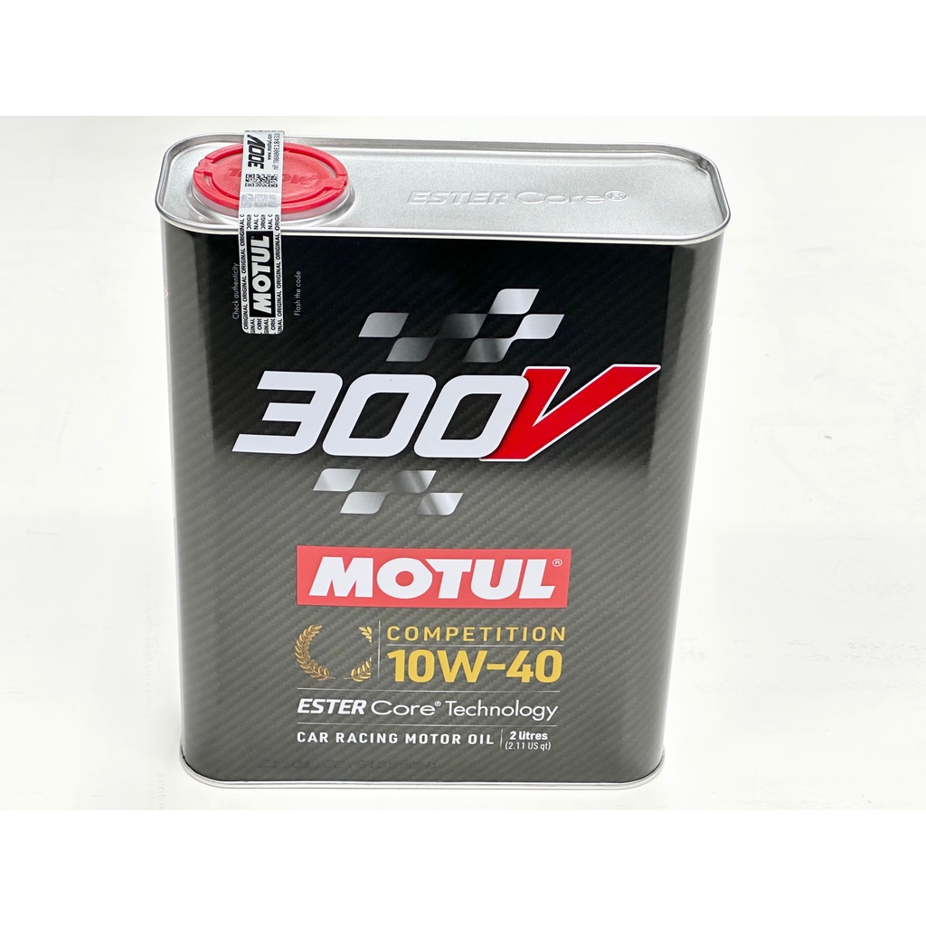 10W40 - Motul 300V Competition (2 Litre) 10W40 Fully Synthetic Engine ...