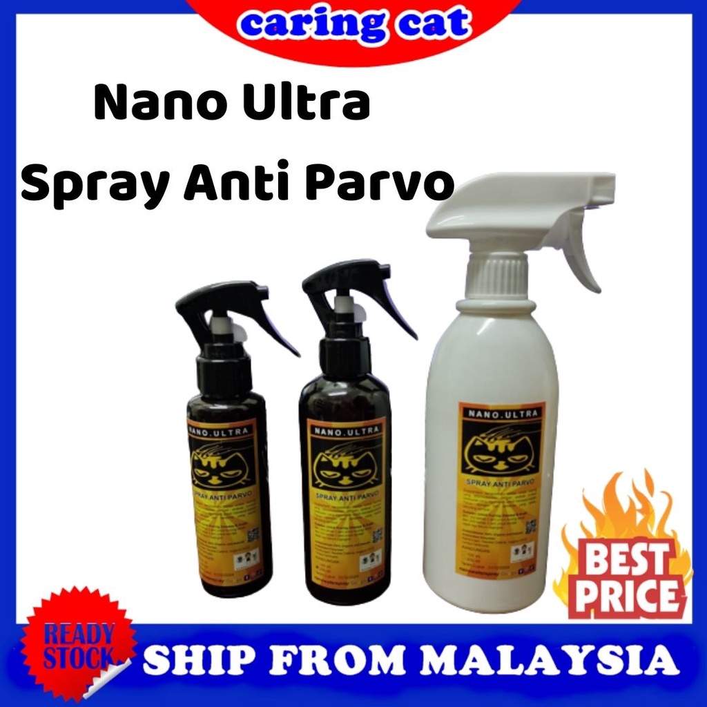 Nanowater Nano Ultra Spray Anti Parvo Virus Shopee Malaysia