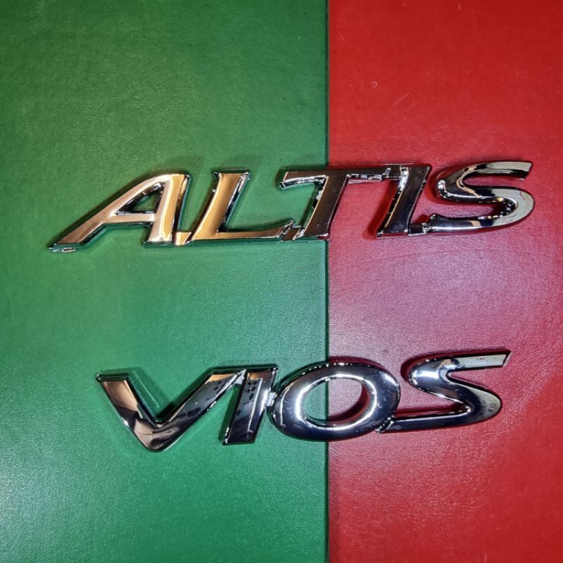 Toyota Altis Vios 2008 2009 2010 2011 2012 2013 Car rear emblem logo ...