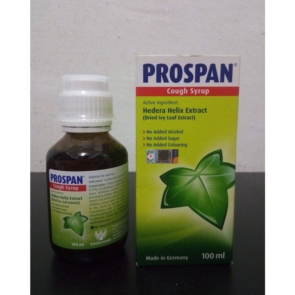 Prospan Cough Syrup 100ml, Engelhard, Fruity Flavour With Cherry Smell
