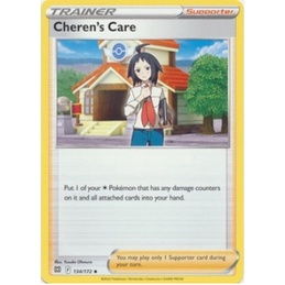 Pokemon TCG SS9 Brilliant Stars - Cheren's Care - 134/172 | Shopee Malaysia