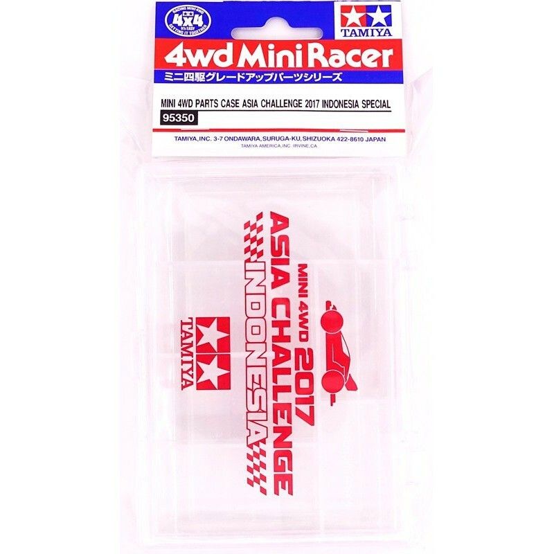 Tamiya Mini 4WD Parts Case Asia Challenge 2017 Indonesia Special ...