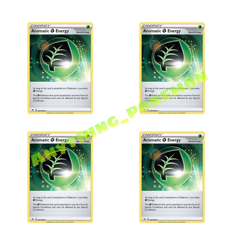 aromatic energy pokemon card Amazon.com: Pokemon Collectible Card Set - 4 Cards - Aromatic Energy  162/185 - Sun Moon Vivid Voltage