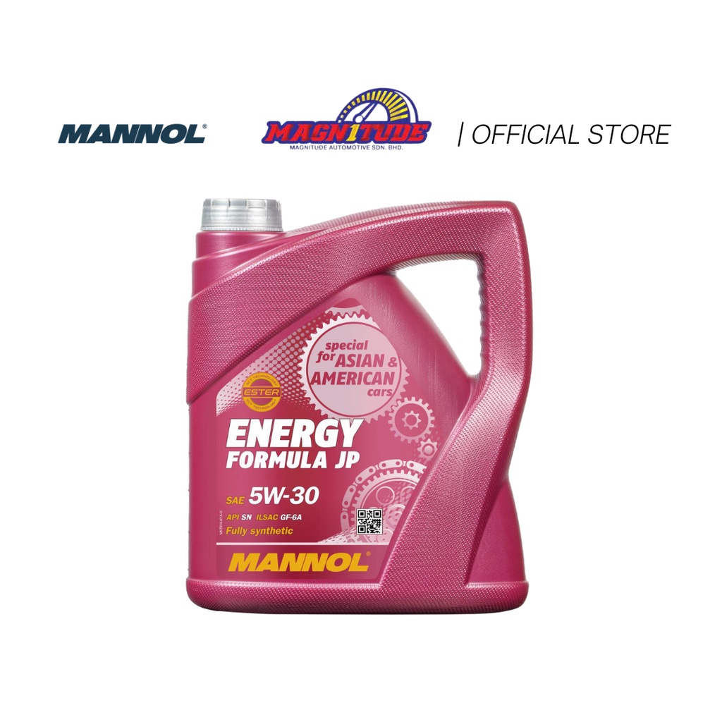 MANNOL Energy Formula JP 5W30 Fully Synthetic (HC) | Shopee Malaysia