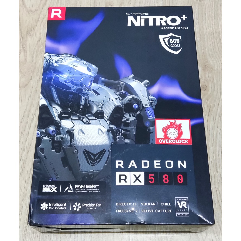 Sapphire nitro radeon hot sale rx 580 8gb gddr5