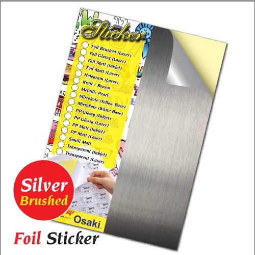 A3+ Foil Sticker 13x19 | Silver Sticker | Gold Sticker | Hologram ...